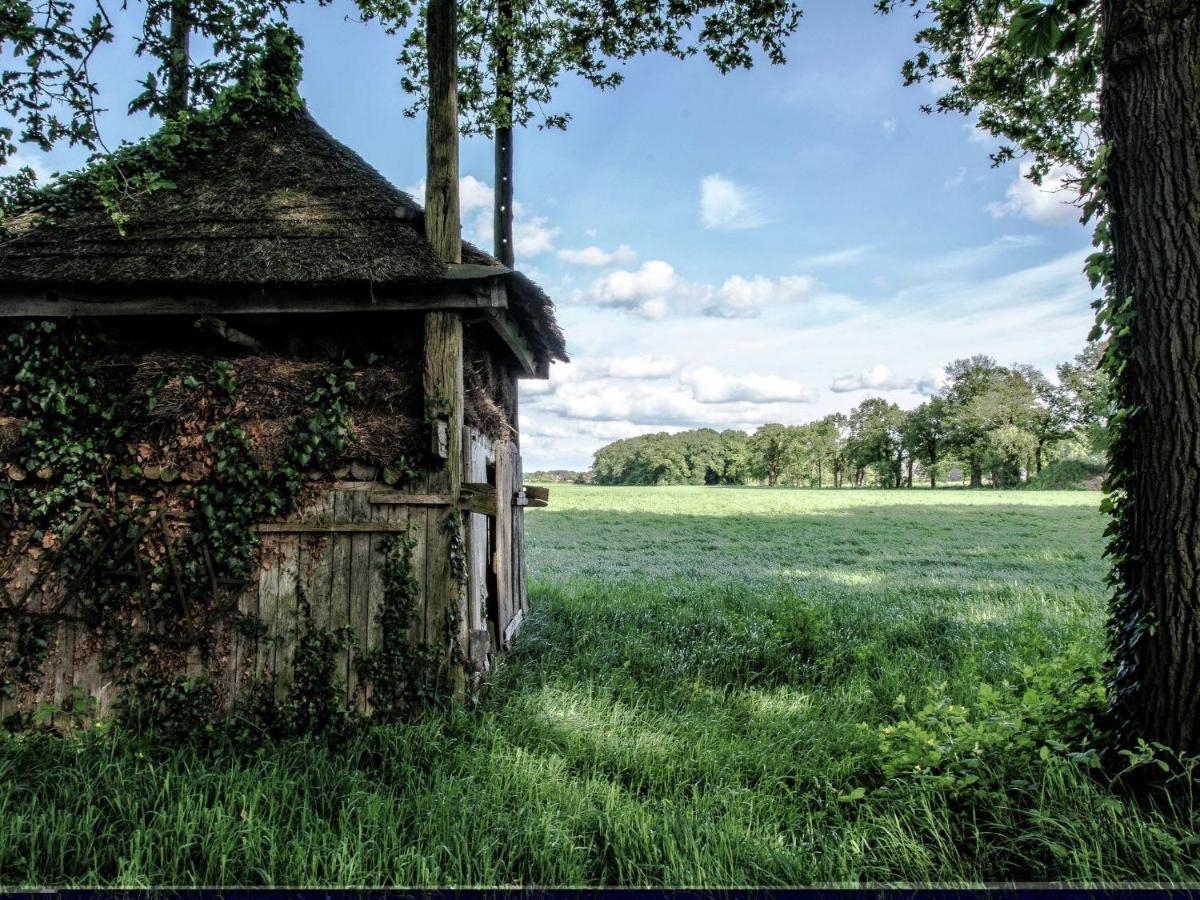 Staying In A Thatched Barn With Box Bed Beautiful View Region Achterhoek Geesteren  Zewnętrze zdjęcie